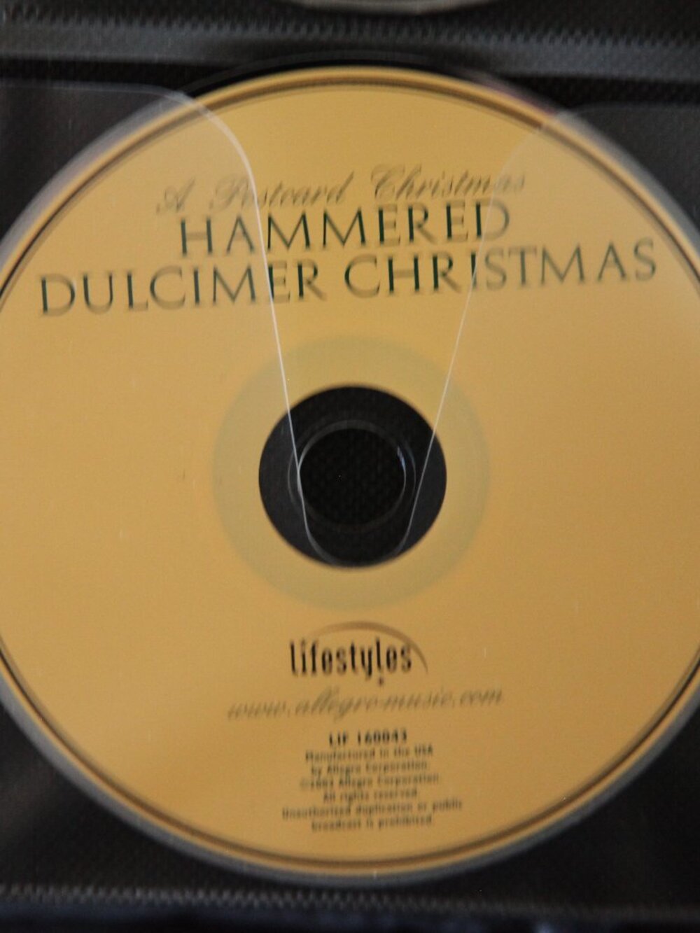 A Postcard Christmas/ Hammered Dulcimer Christmas Music CD